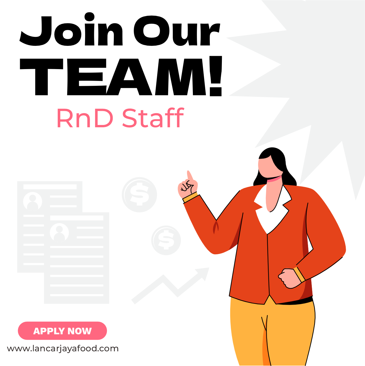 RnD Staff - Lancar Jaya Food